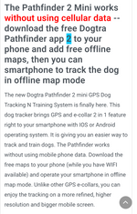 DOGTRA PATHFINDER GPS DOG TRACK N TRAIN SYSTEM - FREE CAR CHARGER