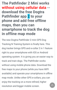 DOGTRA PATHFINDER GPS DOG TRACK N TRAIN SYSTEM - FREE CAR CHARGER