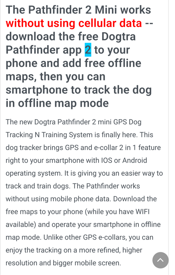DOGTRA PATHFINDER GPS DOG TRACK N TRAIN SYSTEM - FREE CAR CHARGER