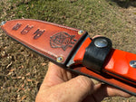 Leather covers for hunting knifes