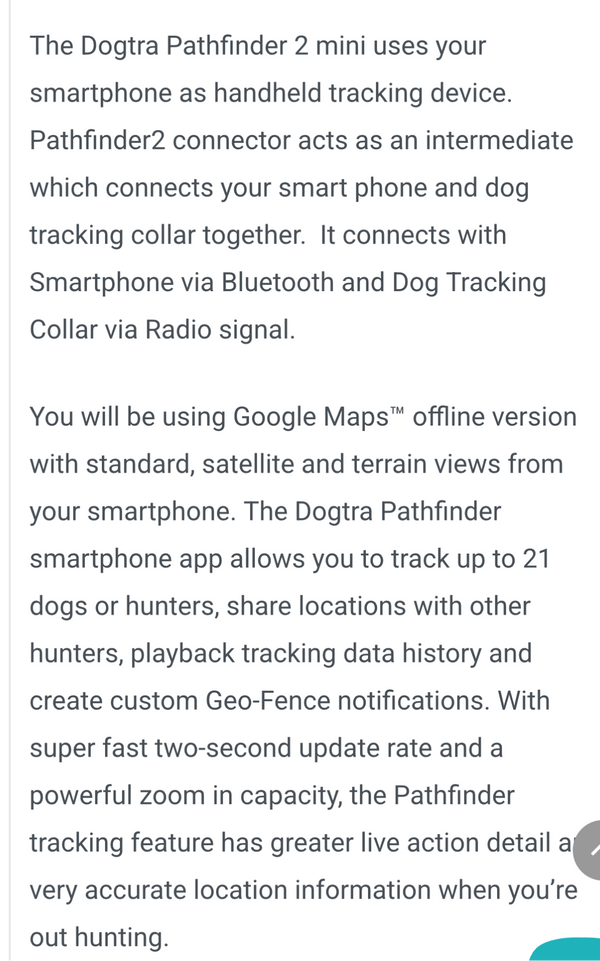 DOGTRA PATHFINDER GPS DOG TRACK N TRAIN SYSTEM - FREE CAR CHARGER