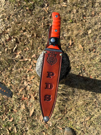 Leather covers for hunting knifes