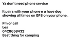 DOGTRA PATHFINDER GPS DOG TRACK N TRAIN SYSTEM - FREE CAR CHARGER