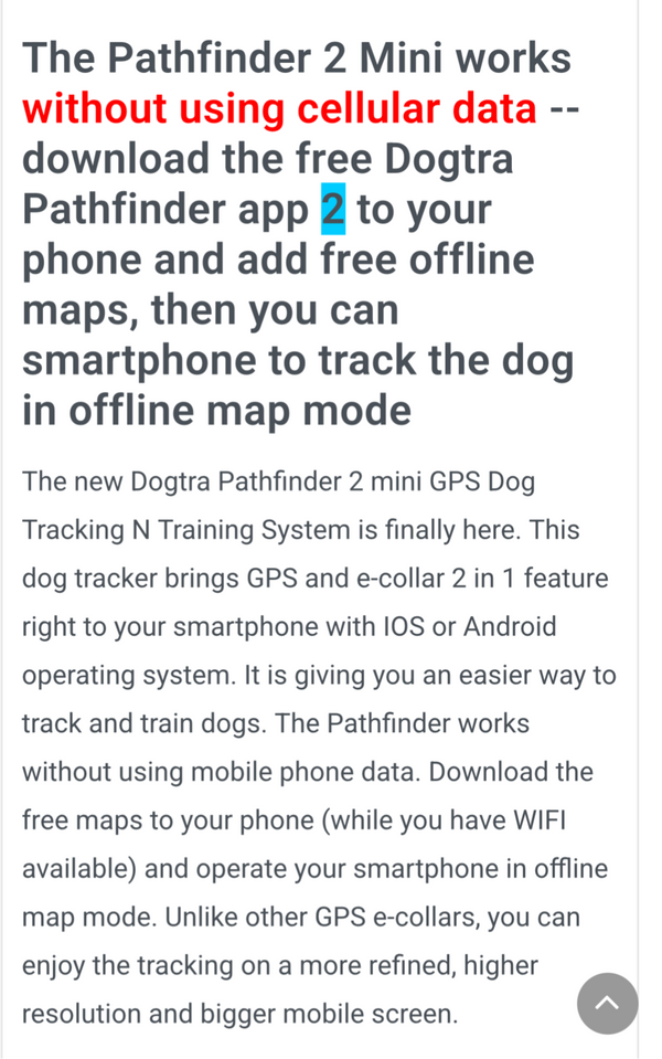 DOGTRA PATHFINDER GPS DOG TRACK N TRAIN SYSTEM - FREE CAR CHARGER