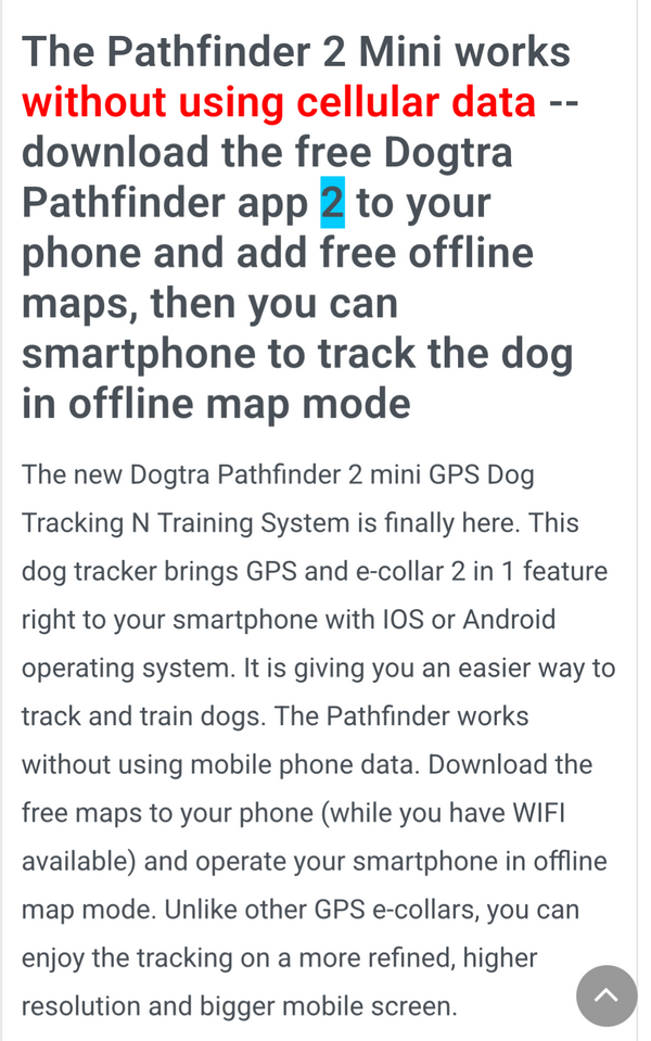 DOGTRA PATHFINDER GPS DOG TRACK N TRAIN SYSTEM - FREE CAR CHARGER