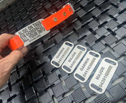 Working dog collars with Free name tag