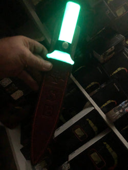 Leather covers for hunting knifes