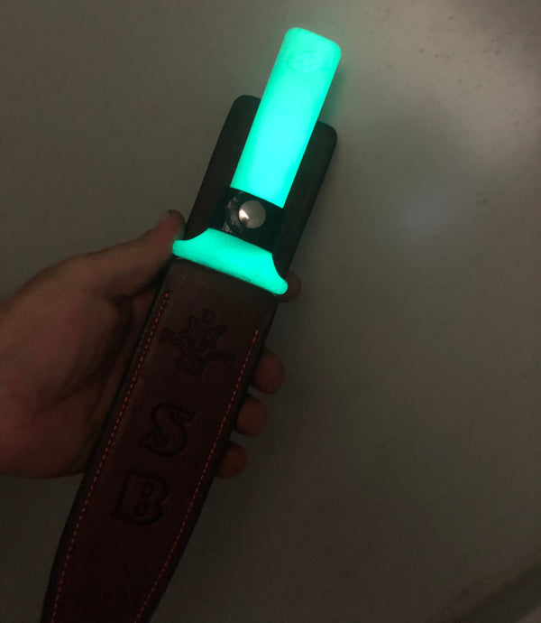 JGL Sticking knife with leather cover