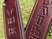 JGL Sticking knife with leather cover