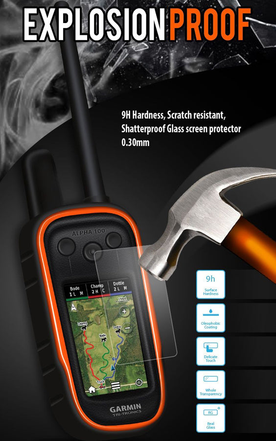Garmin Alpha Explosionproof Screen Protector