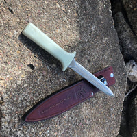 JGL Sticking knife with leather cover